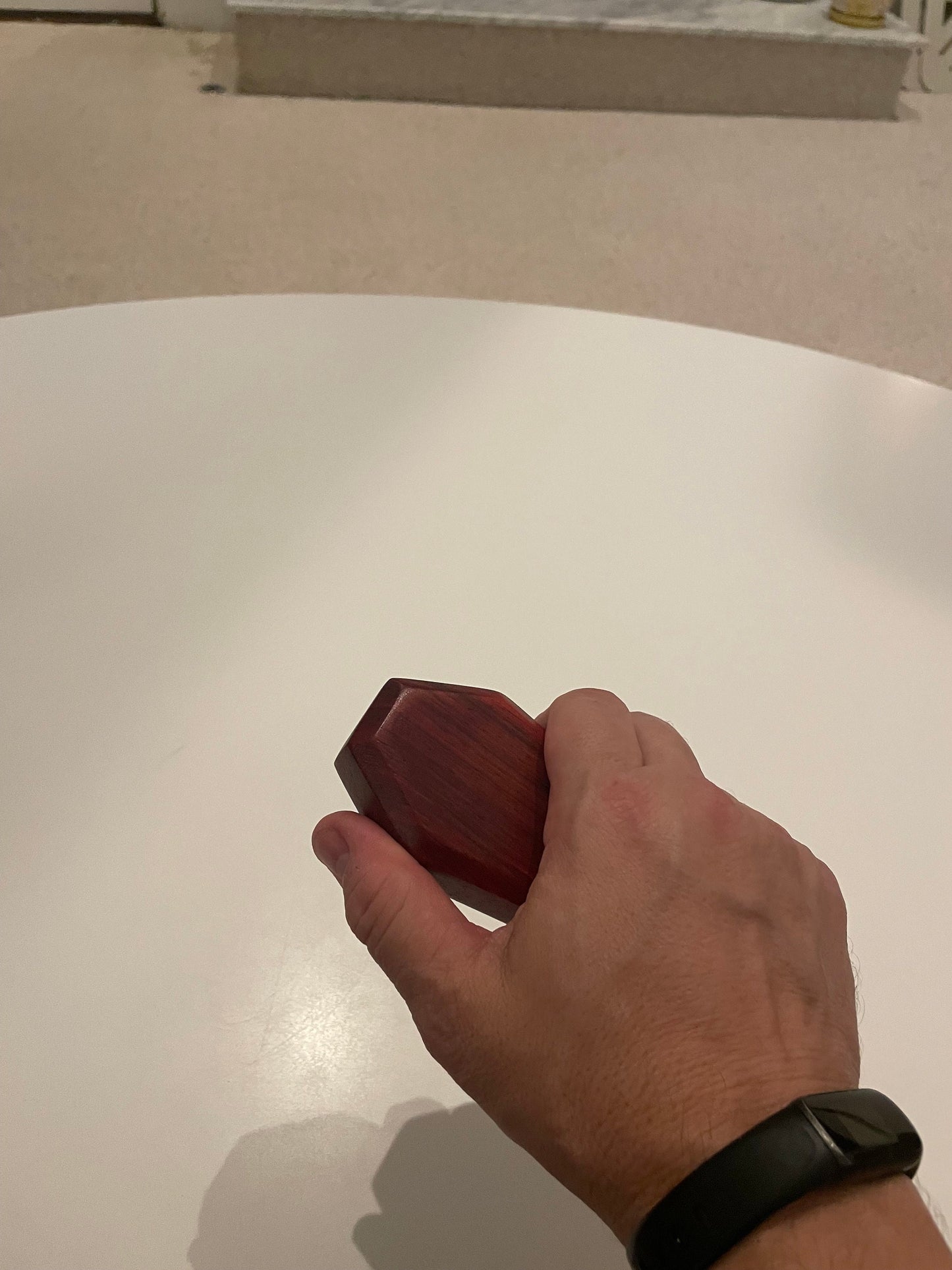 Coffin-Shaped Wood Bottle Opener: Handmade Magnetic Beer Gift