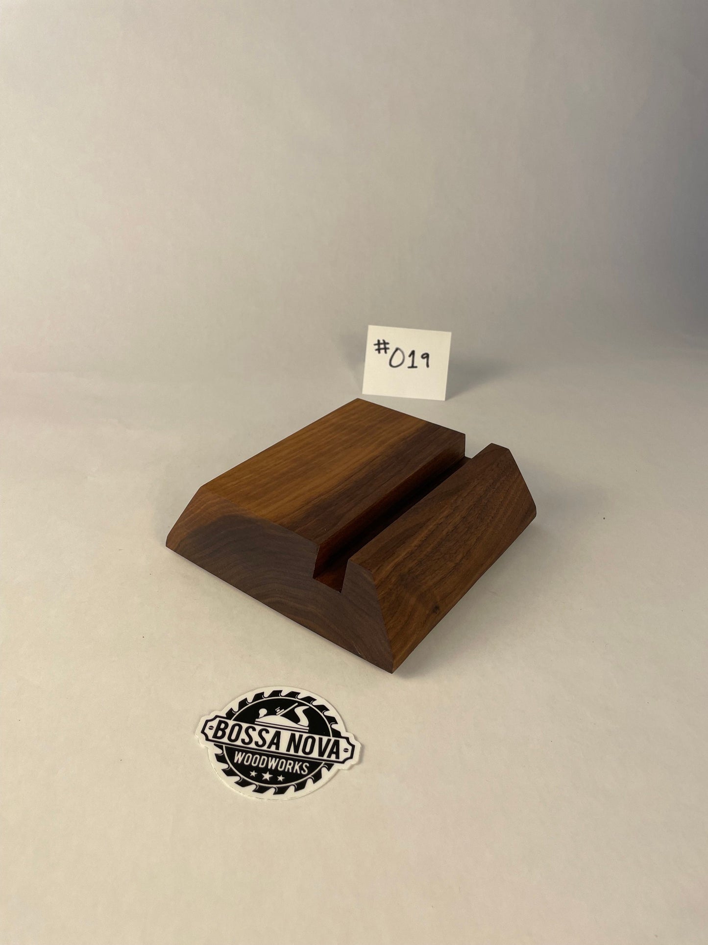 iPad Stand Wood Tablet Holder #019