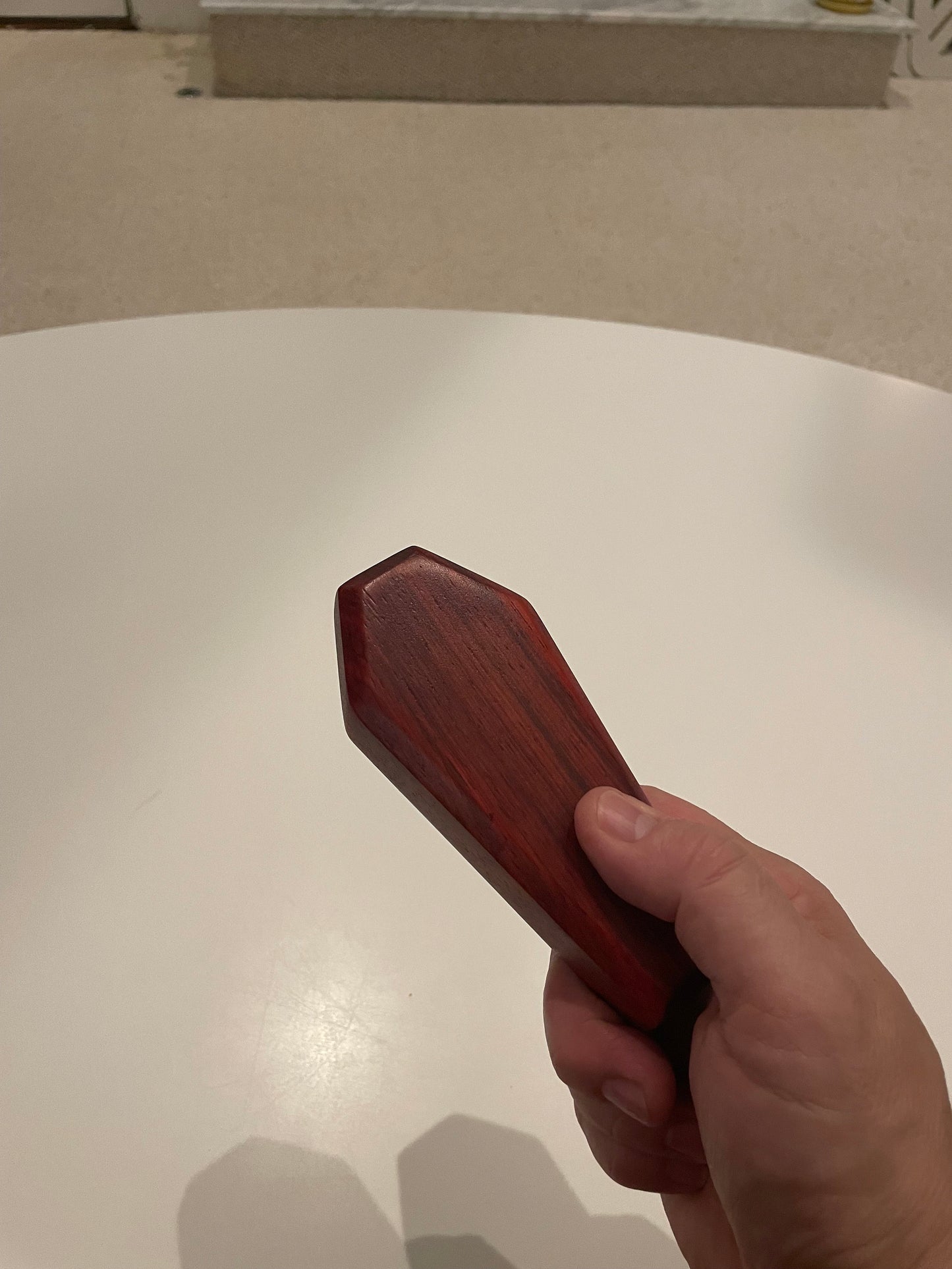 Coffin-Shaped Wood Bottle Opener: Handmade Magnetic Beer Gift