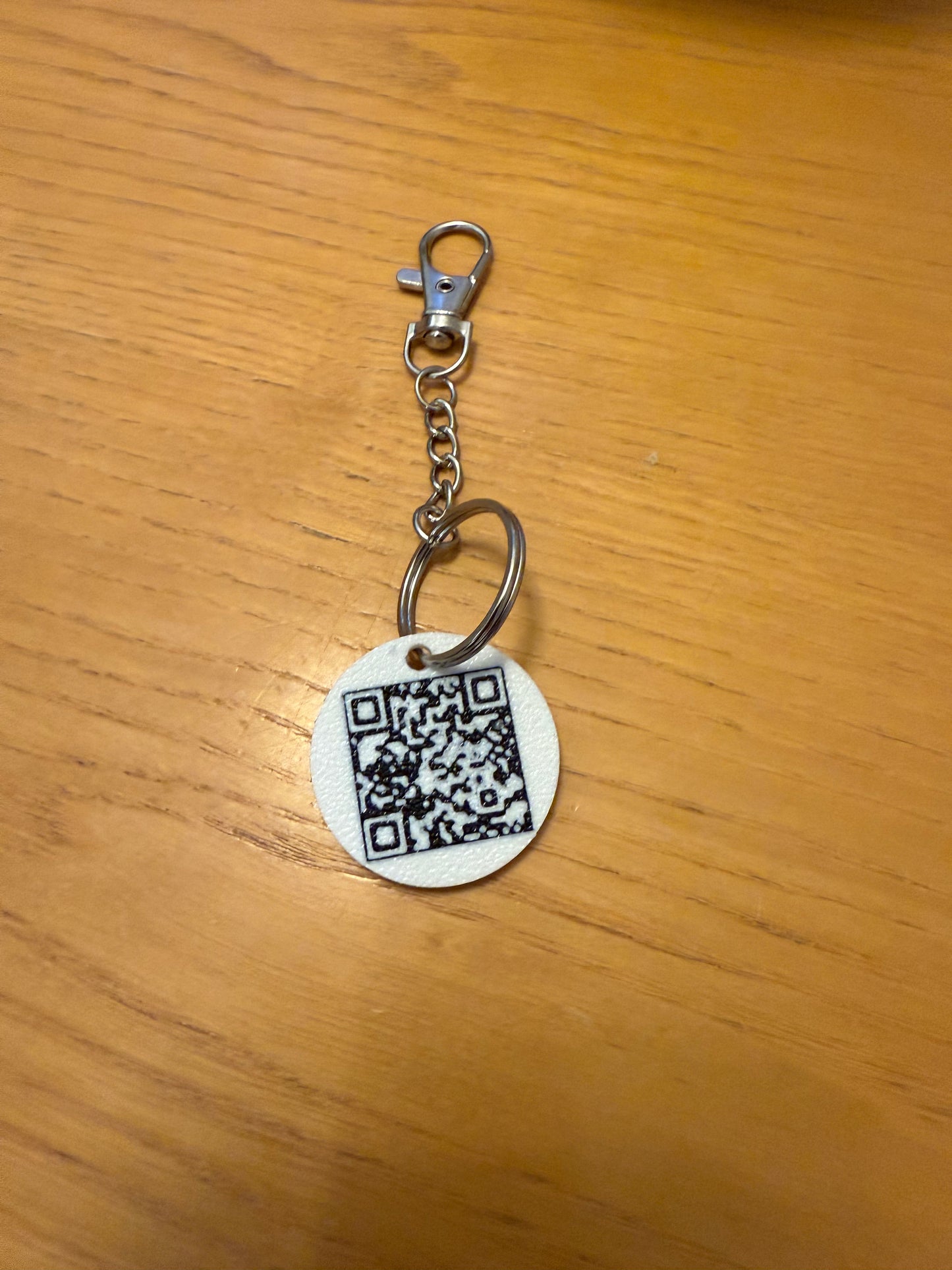 HelloTap Mini NFC Keychain with QR Code