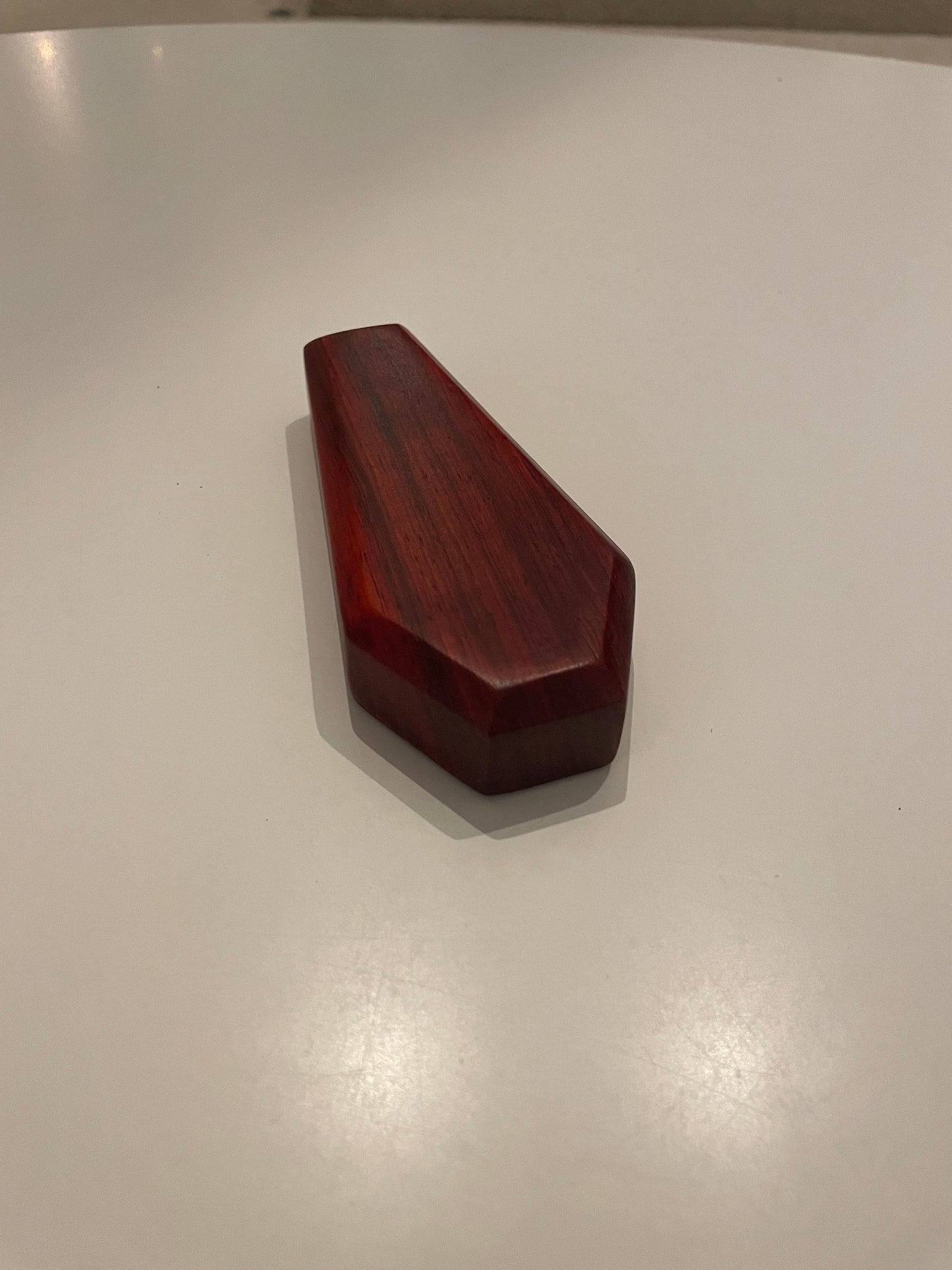 Coffin-Shaped Wood Bottle Opener: Handmade Magnetic Beer Gift